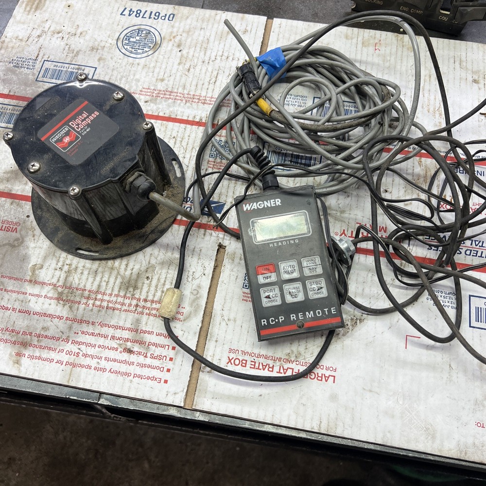 Wagner digital compass & autopilot remote