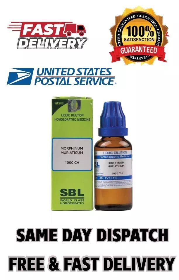 SBL Homeopathic Morphinum Muriaticum 1M (1000 CH) (30ml) Dilution