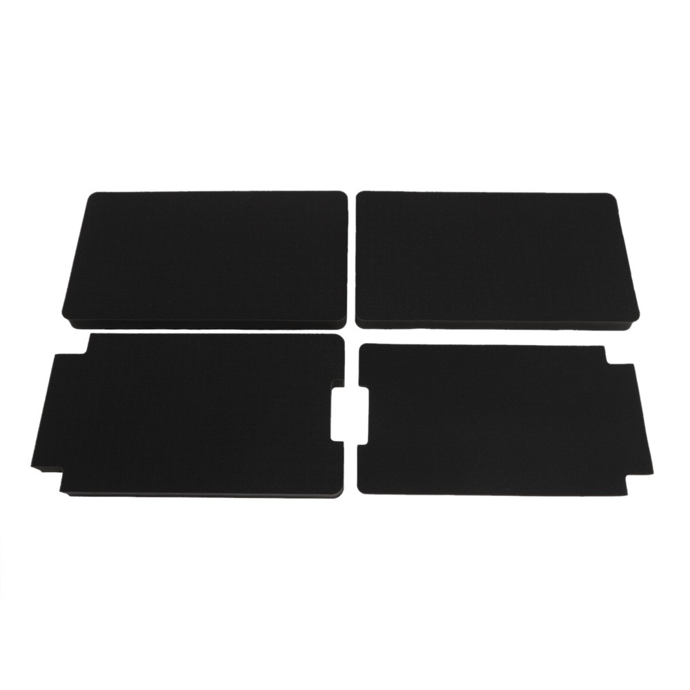 22" Camera Hard Case Protective Roller Camera Carrying Case Waterproof W/ Foams