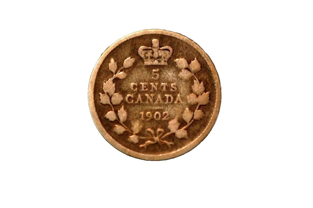 Canada 5 Cents 1902 KM#9