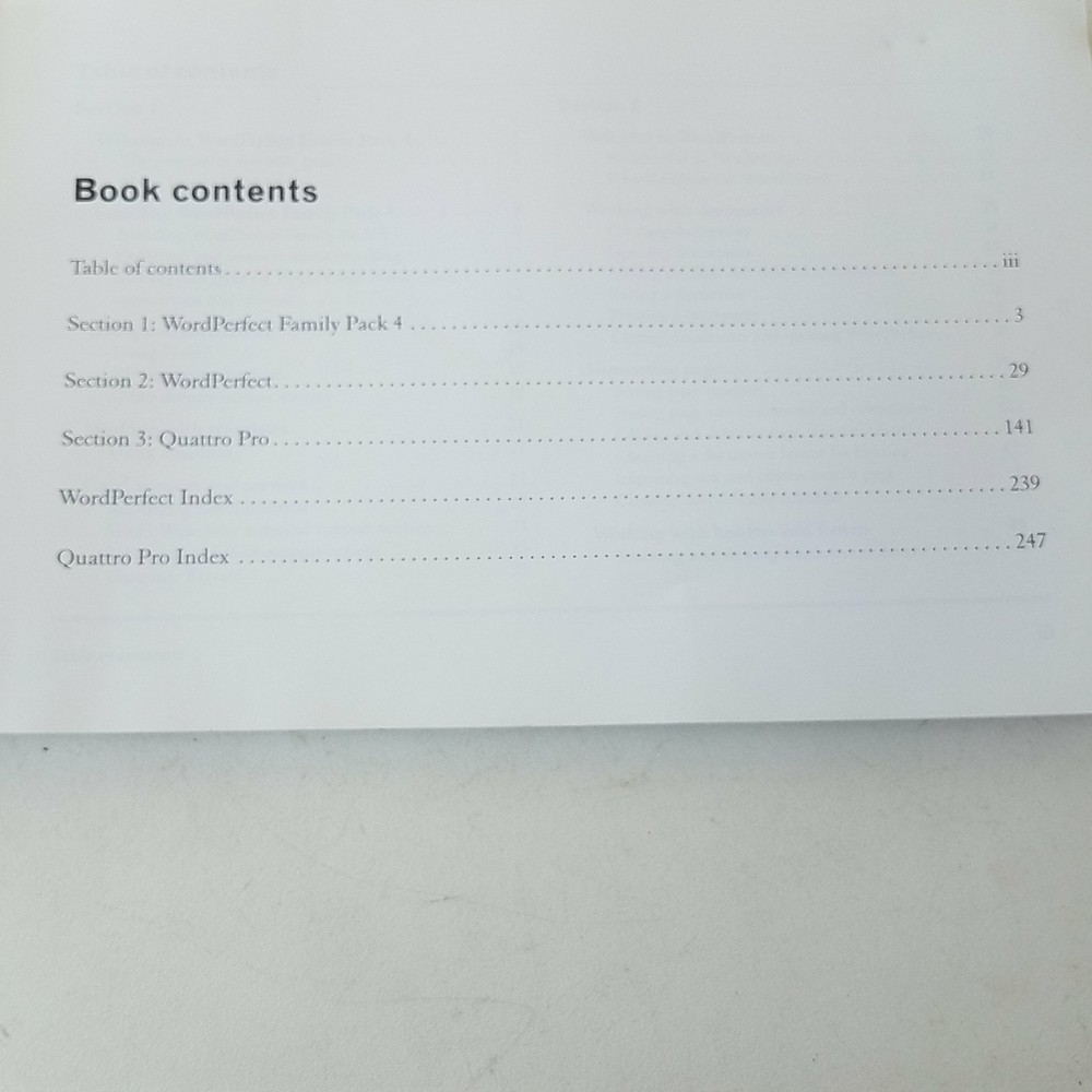 WordPerfect Family Pack 4 User Guide - Home Computing Made Easy