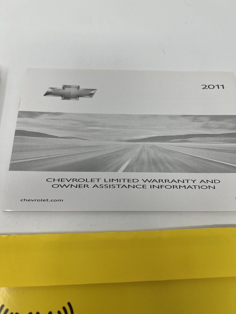 2011 Chevrolet Impala Classic Owners Manual OEM Complete Set