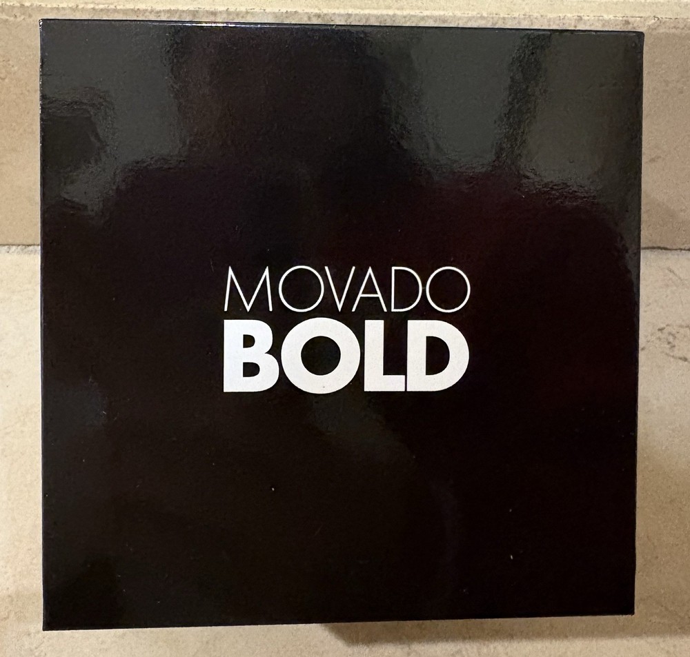 BRAND NEW AUTHENTIC "MOVADO BOLD" WATCH GIFT BOX