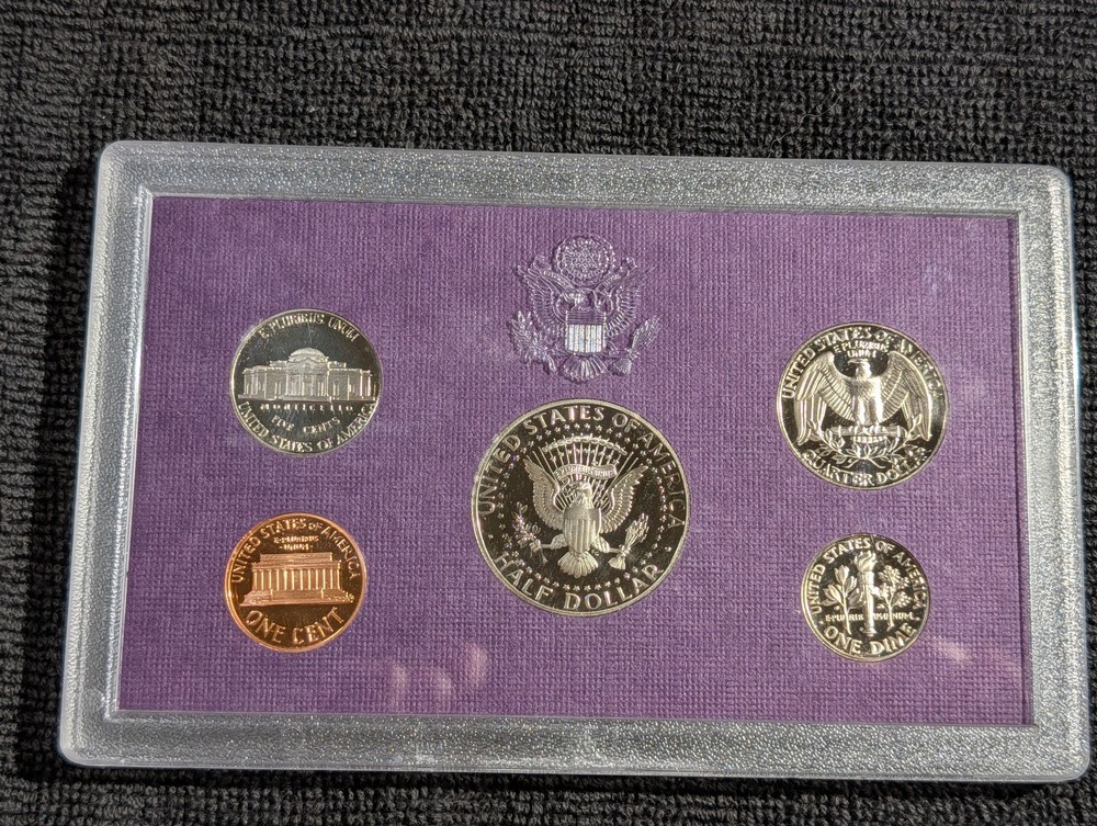 1992 US Proof set OGP COA