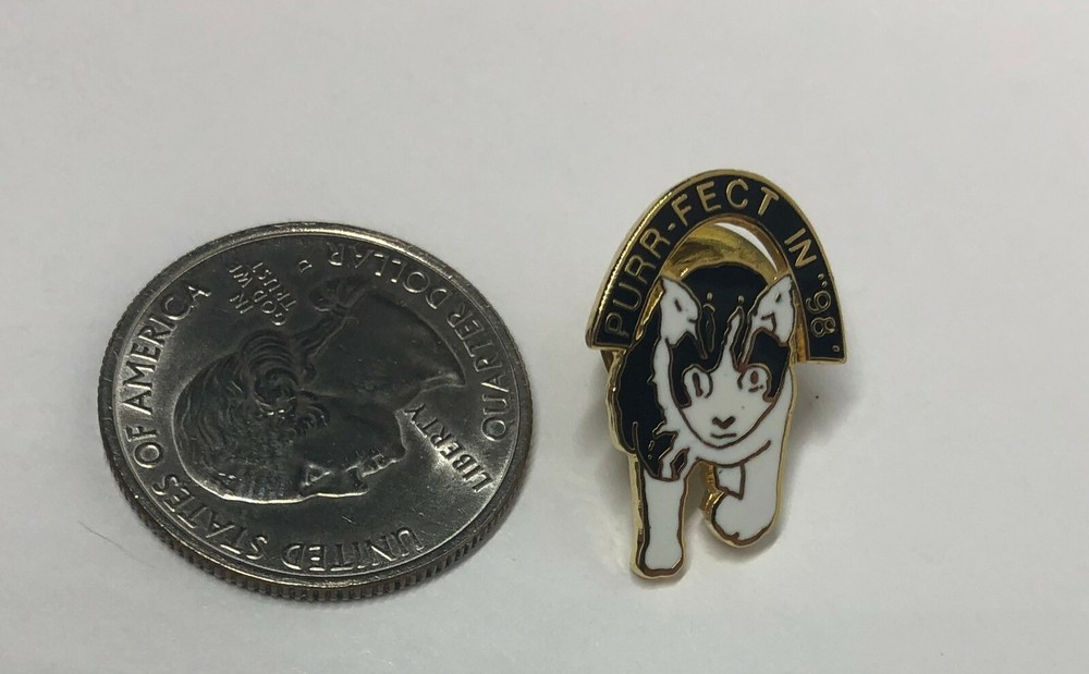 Puur-fect in '98 Cat Pin