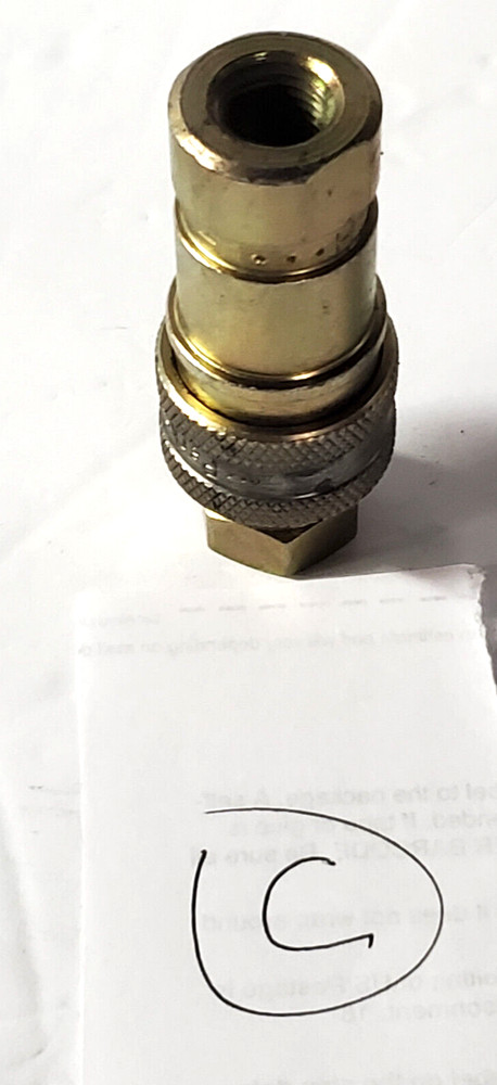 Quick Release Coupler Parker Series 60 H2-62 With Insert H2-63 (C)