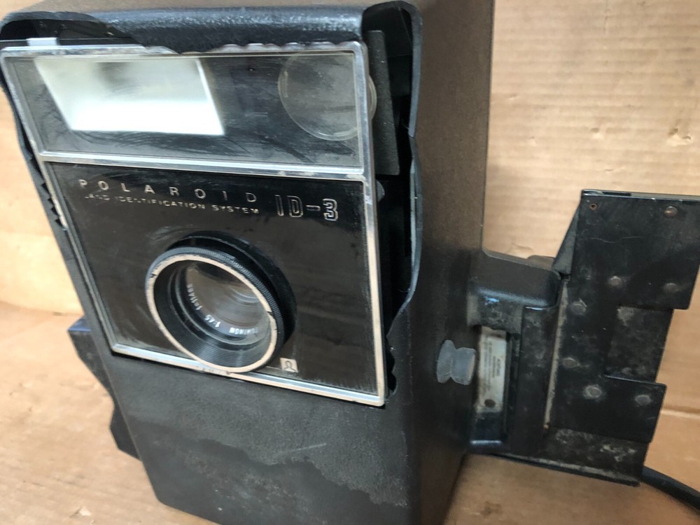 Polaroid ID-3 Vintage Land Identification System ID Camera UNTESTED AS/IS