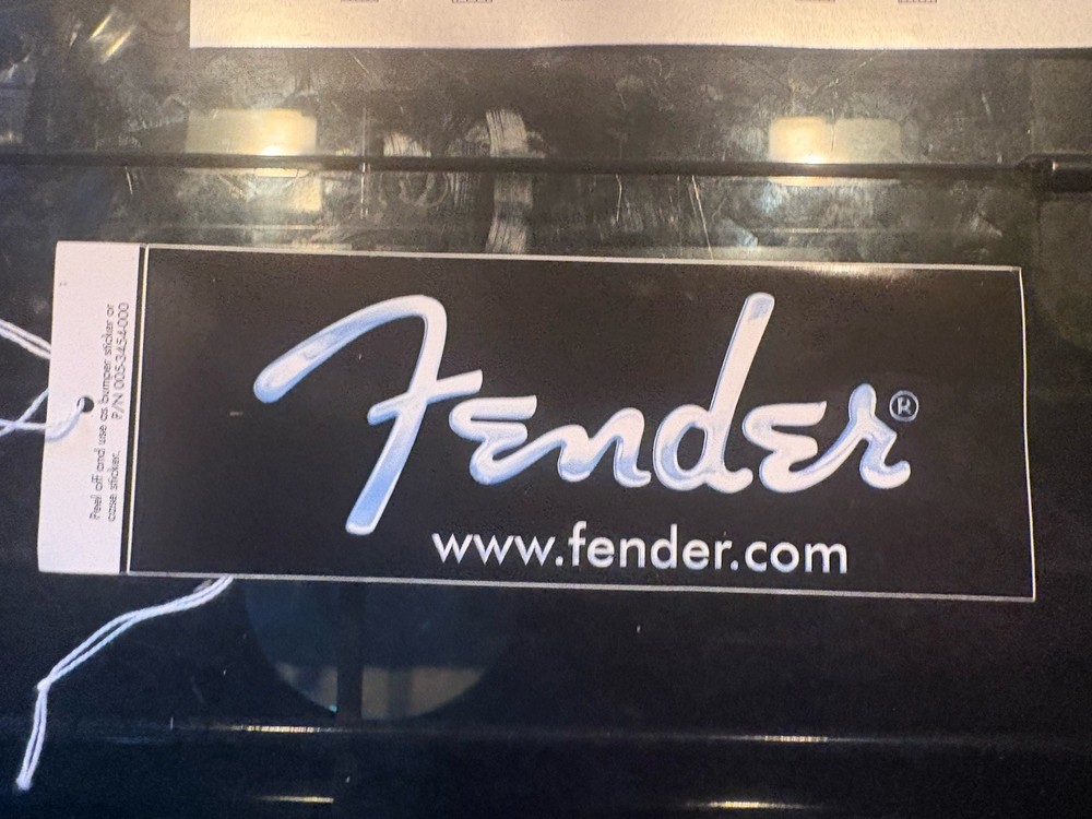 Fender Bass Case Candy Manual Tags