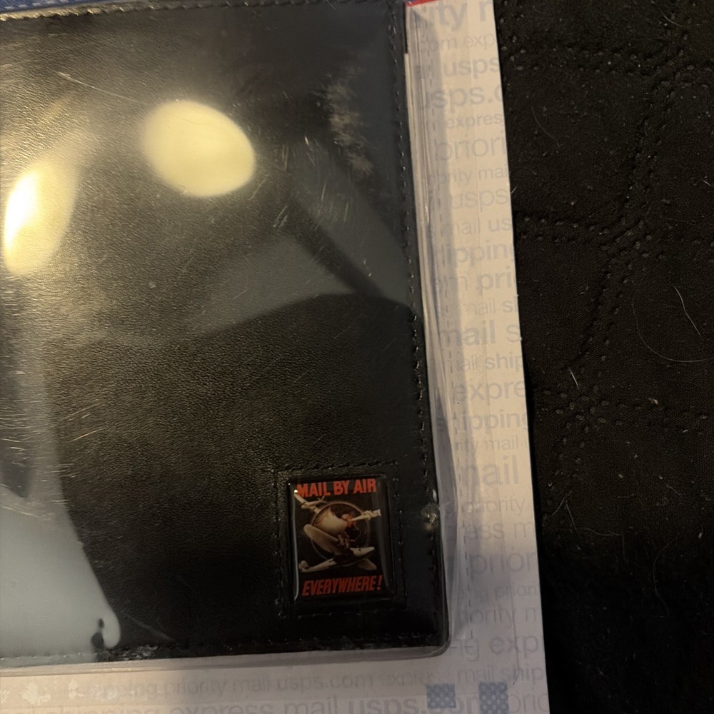 Leather Passport Wallet USPS