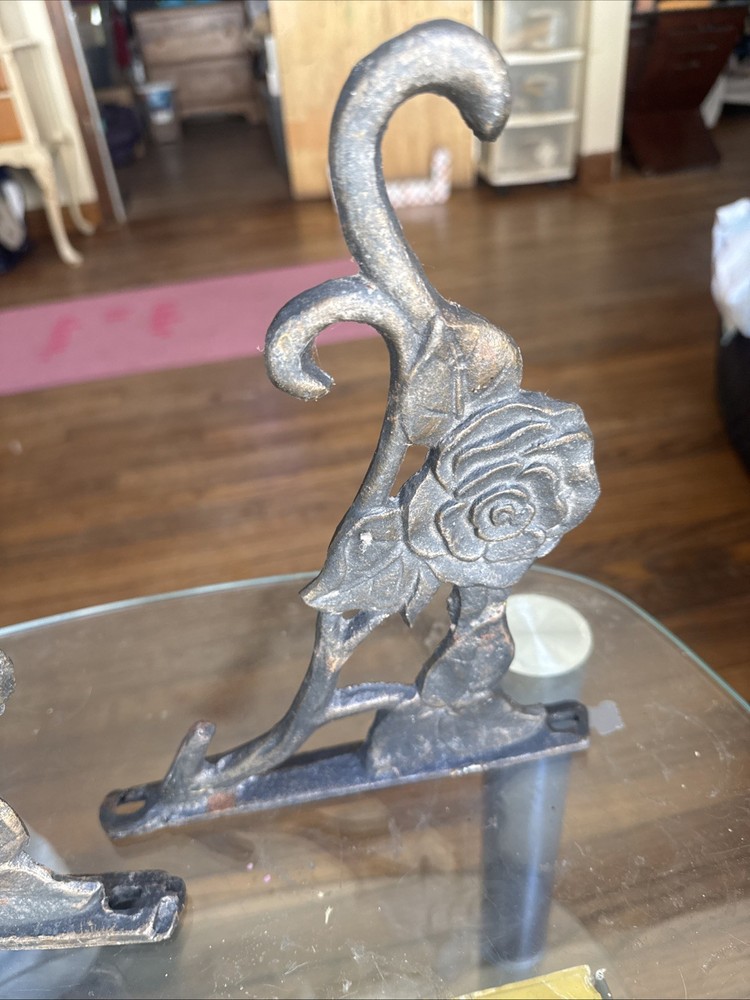 vintage cast iron wall hooks decorative