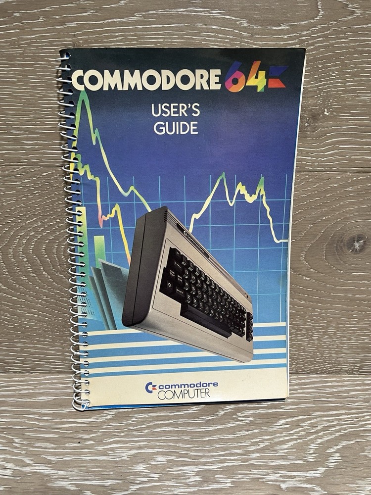 Commodore 64 Computer User's Guide User Manual Booklet Vintage VTG