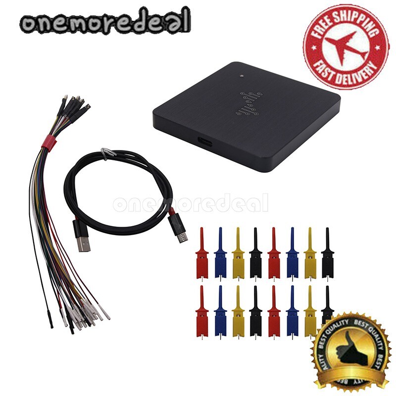 USB Logic Analyzer 16CH 16G Depth 100MHz Sampling Rate Basic Version