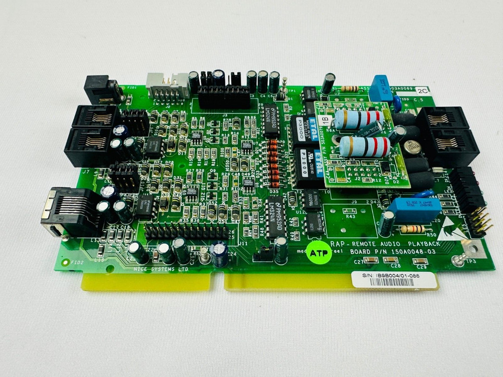 Nice Systems 150A0048-03 Remote Audio Playback Board
