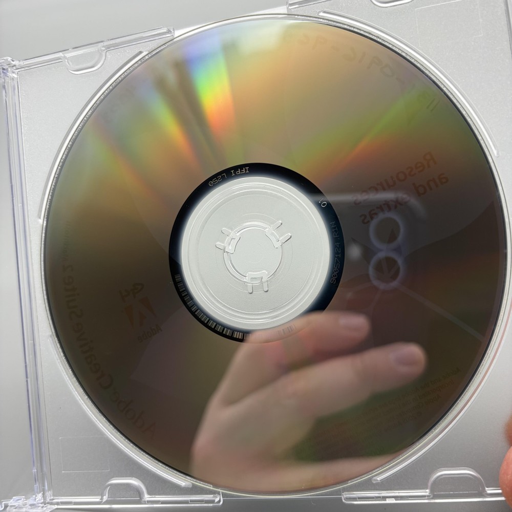 Vintage 2005 Adobe Creative Suite 2 Macintosh 6 CD-ROM Software Discs Mac