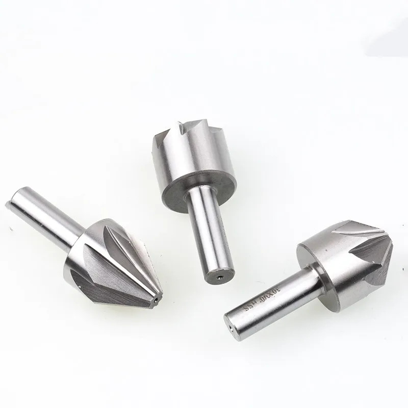 HSS Chamfer Drill Mill Cutter 6-50mm 60° 90° 120° Countersink Deburring Tool Set
