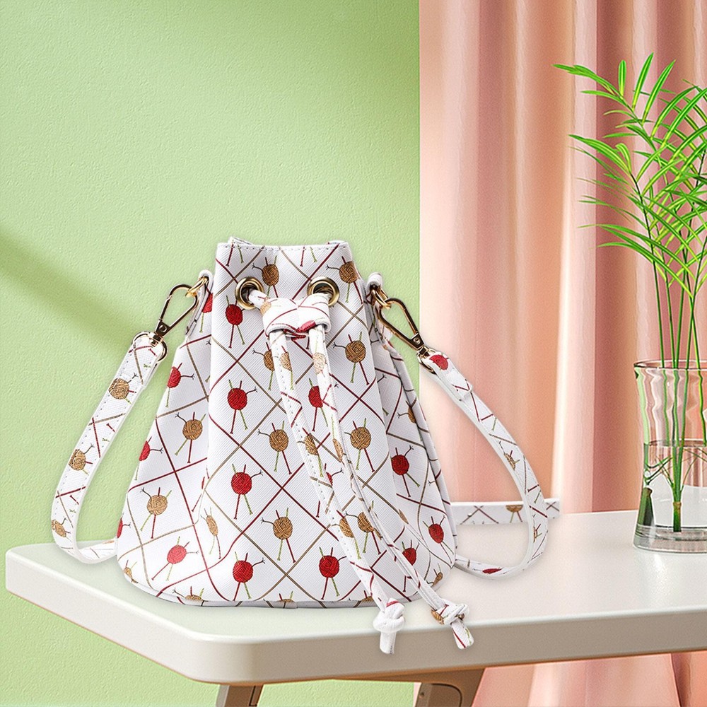 Yarn Organizer Knitting Tools Organizer Adjustable Waterproof Multifunction