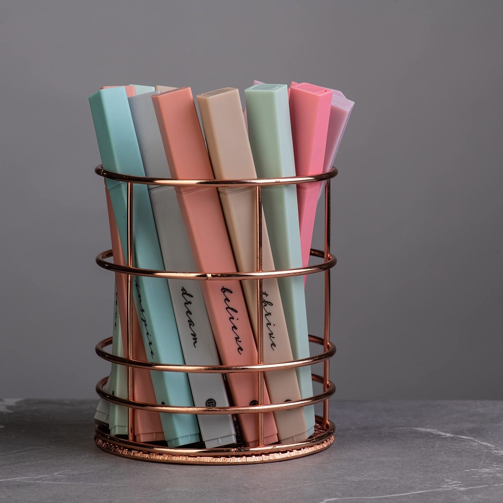 DIVERSEBEE Bible Highlighters with Soft Chisel Tip, 8 Pack 8 Pack, Boho