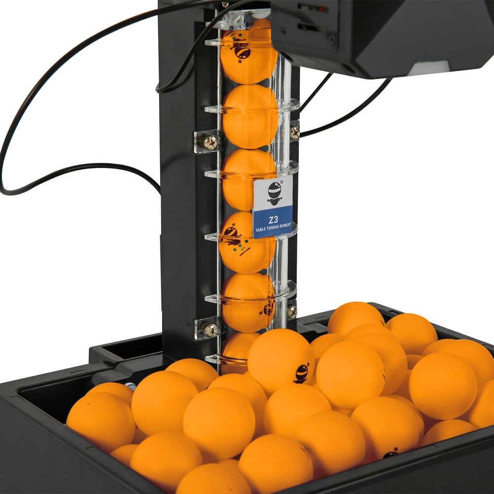 Automatic Table Tennis Robot Training Ping Pong Ball Machine W/100*Balls+Net 36W