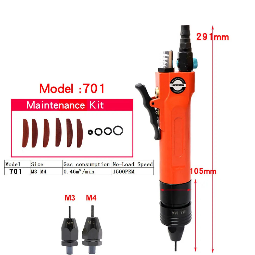 11.46” Pneumatic Air Rivet Nut Gun Insert Threaded Pull Setter Rivnut Tool New