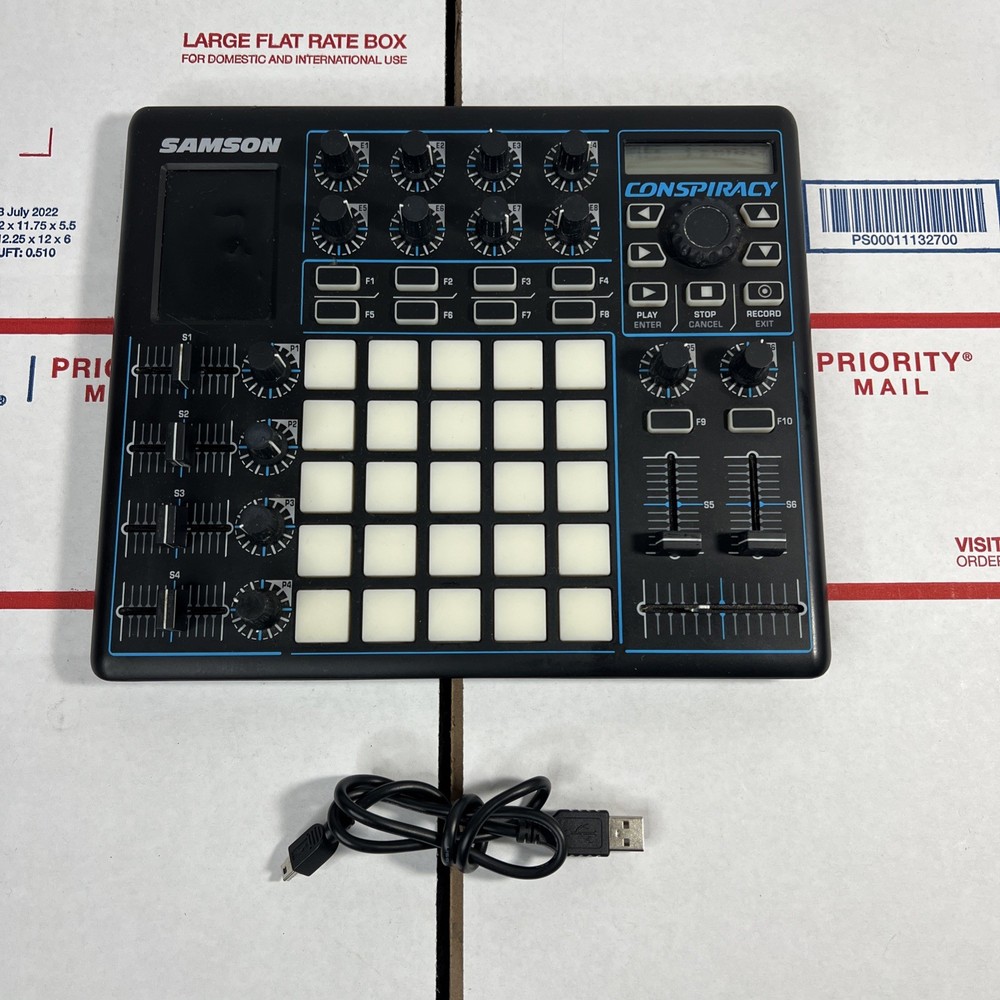 Samson Conspiracy USB / MIDI Control Surface + Cable - SAME DAY SHIP - WARRANTY