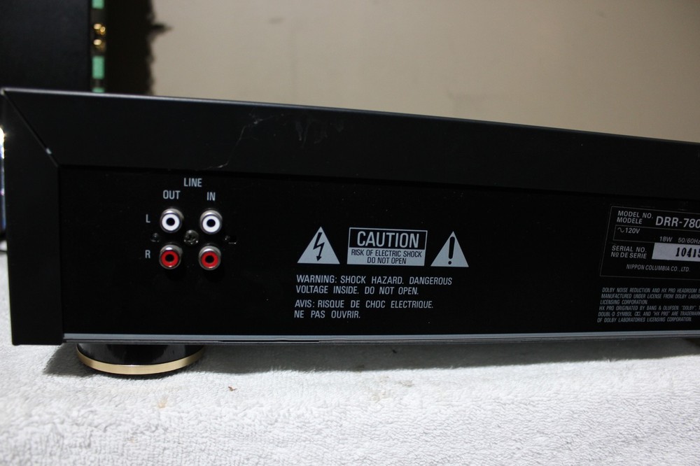 Nice Denon DRR-780 Horizontal Load Cassette Tape Deck
