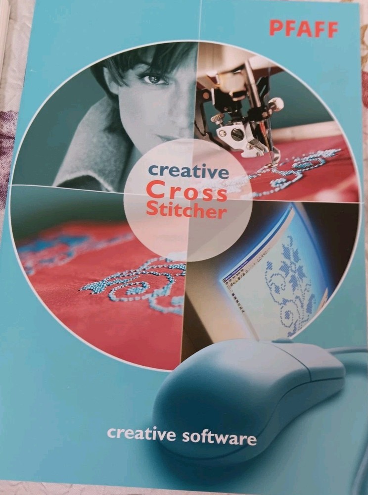 Pfaff PC CREATIVE SUITE Software W/DONGLE HTF 4 WINDOWS Gently Used Orig $2000.