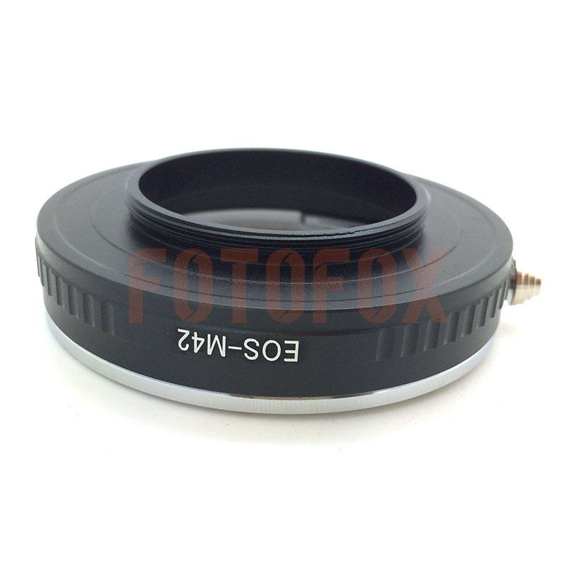 Macro Canon EOS EF Mount Lens to M42 Screw Mount Camera Adapter EOS-M42