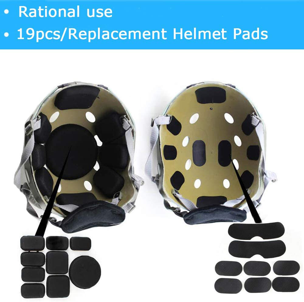 Helmet Replacement Head Protection Liner Inner Protective Pad Foam Padding Kits