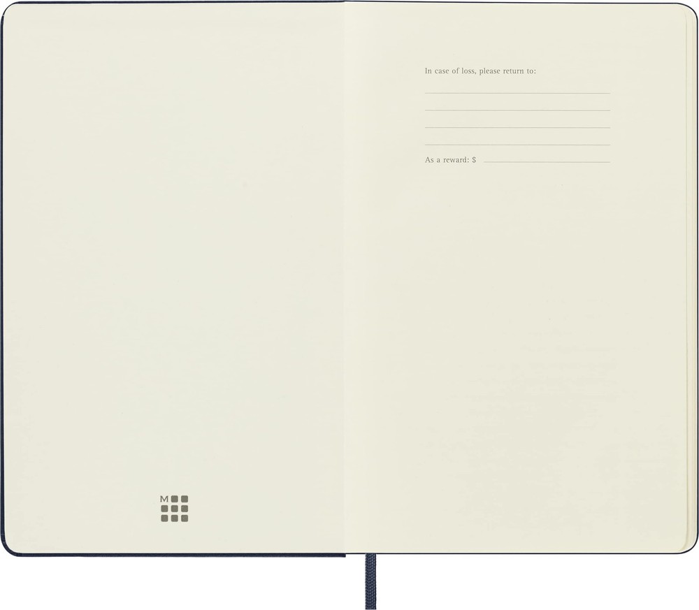 Large Classic Hard Cover Notebook by