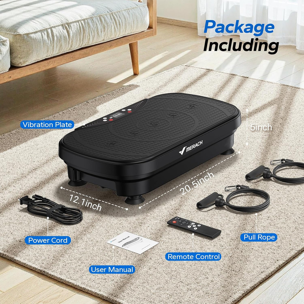 Vibration Plate Exercise Machine, Vibration Plate for Lymphatic Drainage Weight