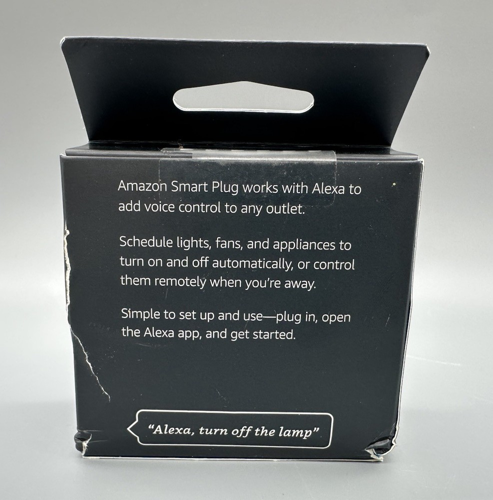 Amazon Single Socket Smart Plug - White - BRAND NEW!