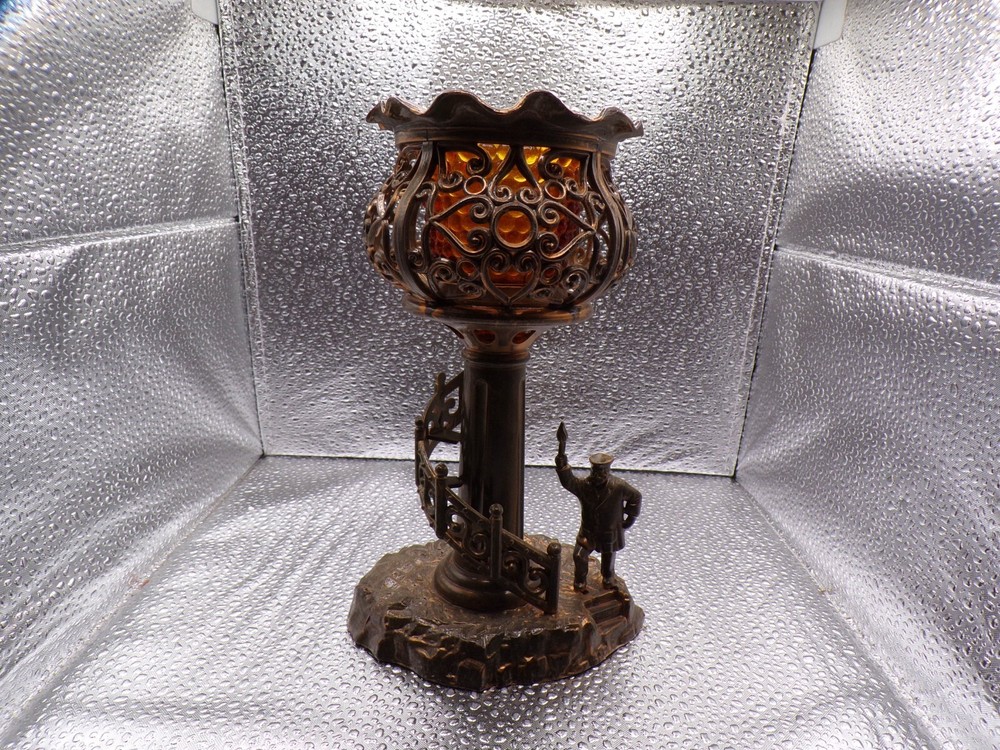 VTG Plastic Candle Holder with Sailor