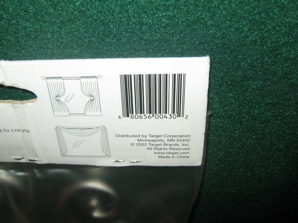 HOME Window Hardware HOLDBACK SET(2 Piece)w/ Hardware SILVER