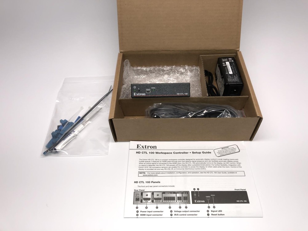 Extron HD CTL 100 Workspace Automation Controller / 60-1633-01 - Brand New