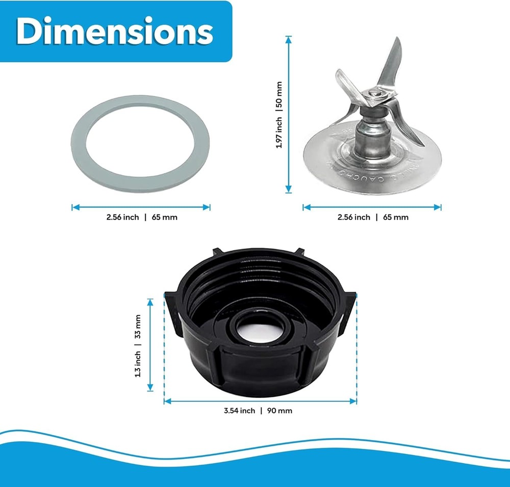 Complete replacement kit for Oster or Osterizer blenders