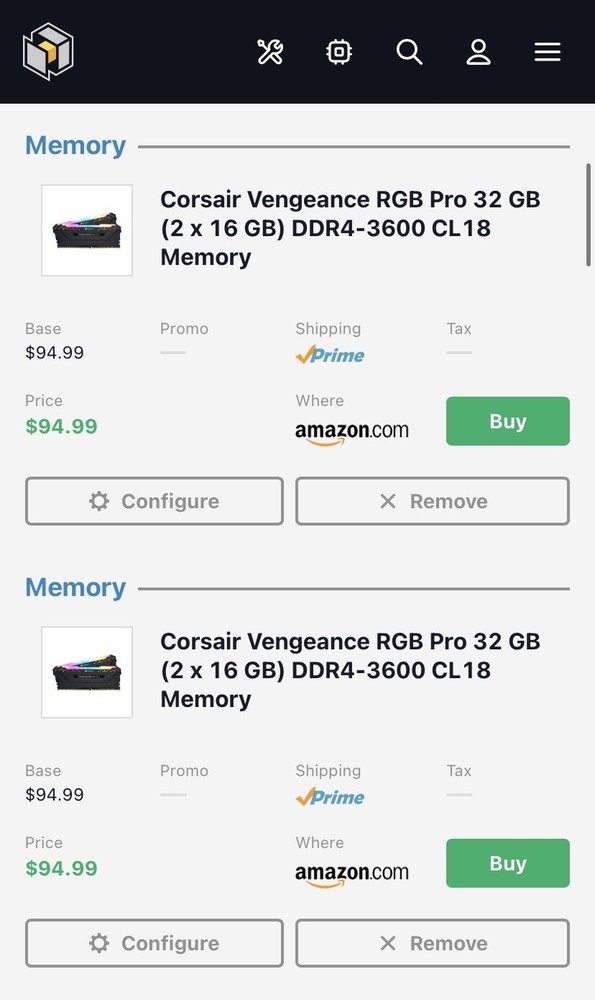 Gaming PC (fully assembled and with some RGB components)