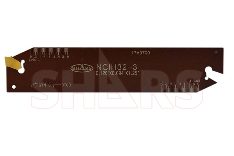 Shars NCIH-32-3-PS 0.120" Grooving / Parting  Blade + 1 Insert !]