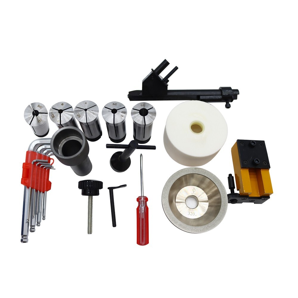 New 110V 5C Collet Multi-functional Cutter Grinder Sharpener for Lathe Drill Bit