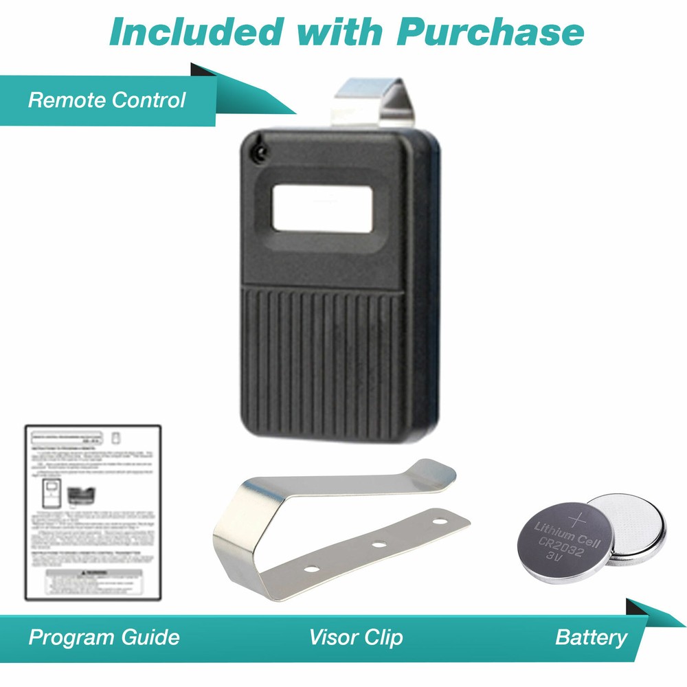 Garage Door Opener Remote 1-Button for Linear Delta 3 DNT00002A