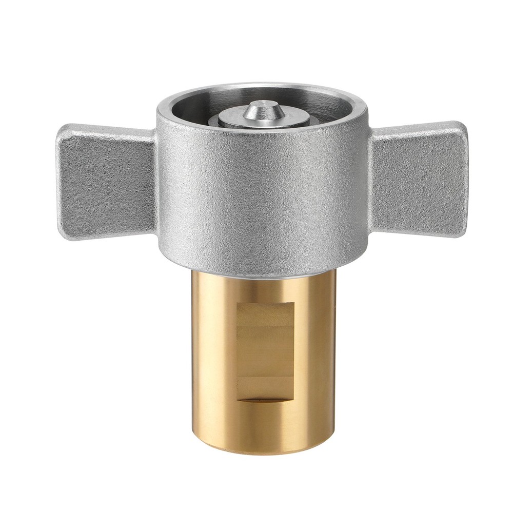 1" NPT Wet-Line Wing Nut Hydraulic Quick Disconnect Coupler / Coupling Set