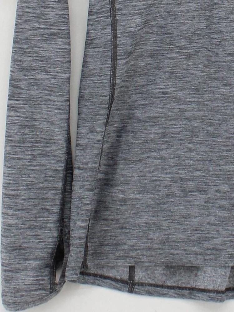 The North Face Men's Loungewear M Grey Polyester with Elastane Mock Neck Basic