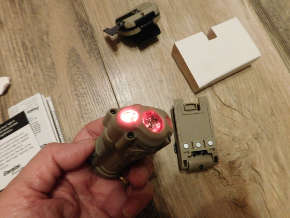 ENERGIZER HARD CASE TANGO TACTICAL HELMET LIGHT NEW