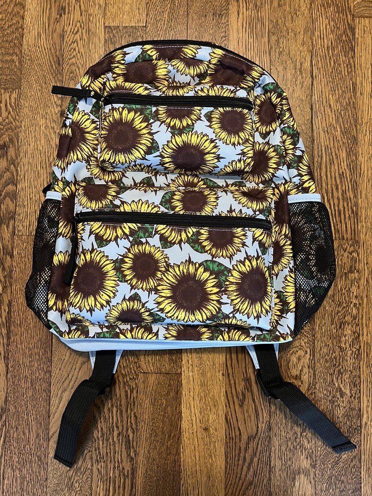 Art Class Kids 16" Sunflower Printed Backpack