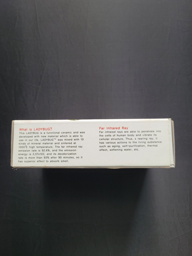 Bioceramic Ladybug Refrigerator/Freezer/Closet Deodorizer