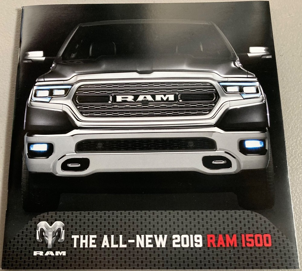 2019 “All New” RAM 1500 “Introductory” Brochure; MINT Condition!