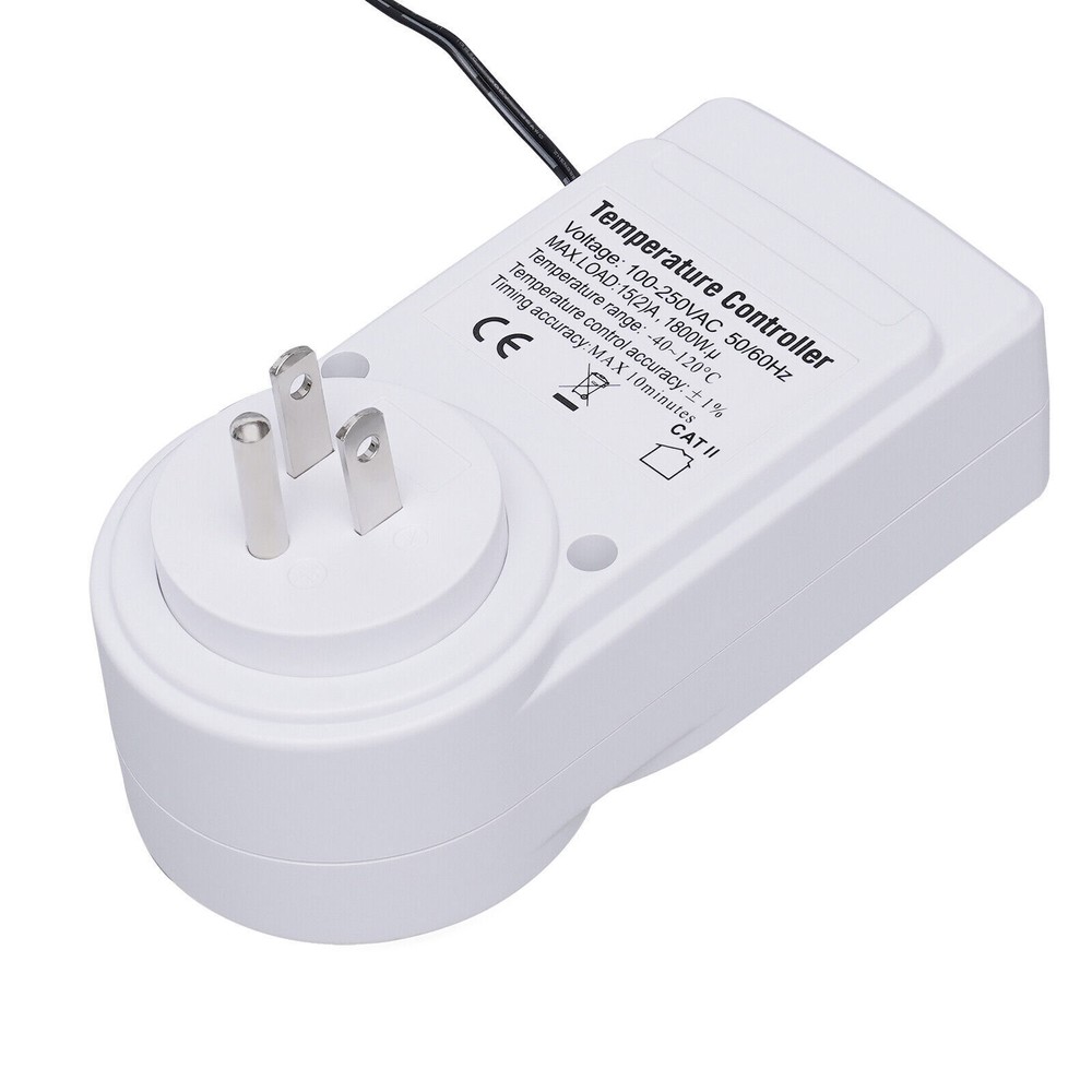 Digital Temperature Controller thermostat temp control Outlet Heater AC100-250V