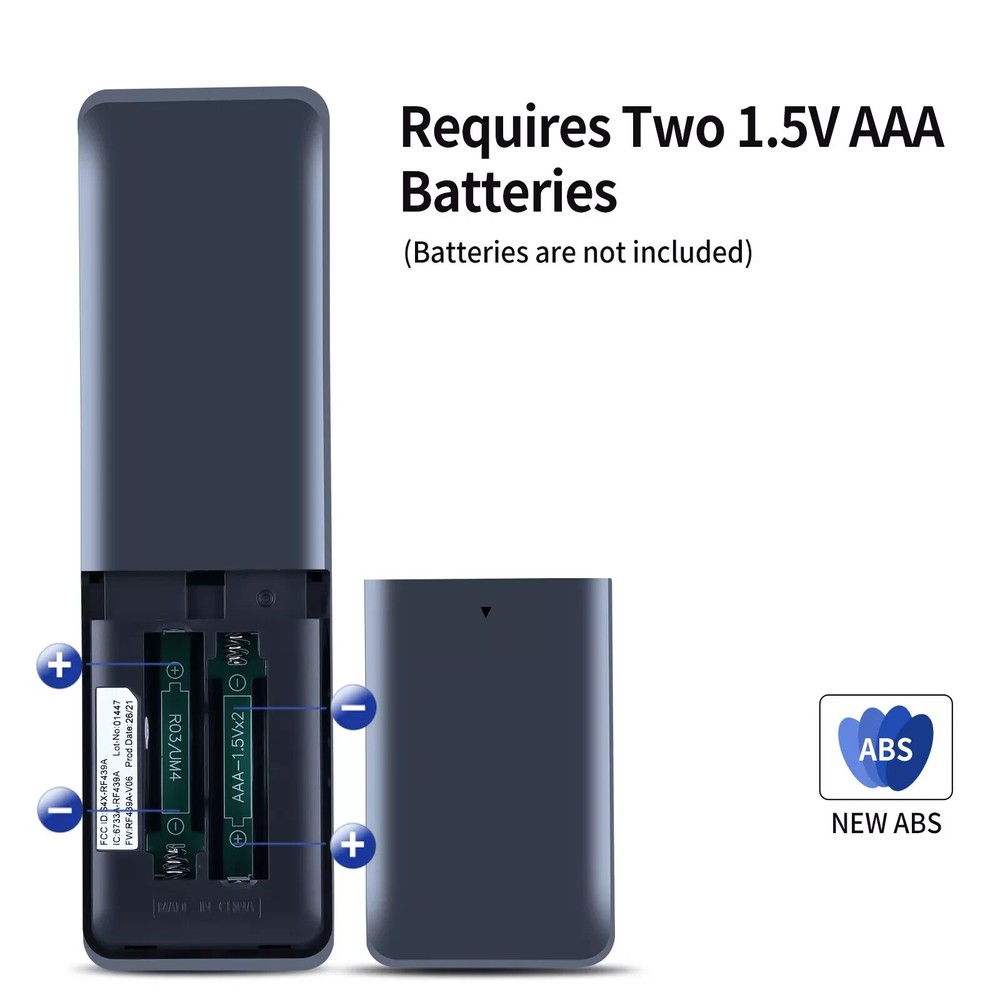 Original Philips S4X-RF439A Android TV Remote Netflix-Youtube-Paramount+-Tubi !!