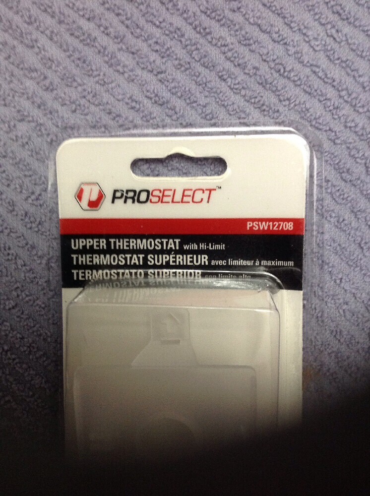 ProSelect PSW12708 Electric Upper Thermostat 120 Thru 480 Volt New In Package