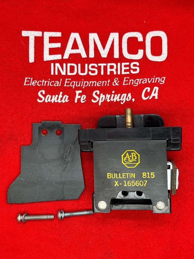 NEW Allen Bradley X-165607 LH Overload Relay Assembly Size 00-0-1 Old Style