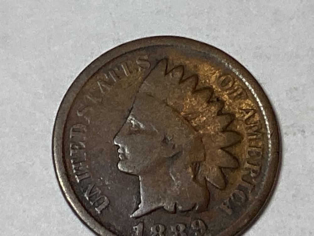 1889. INDIAN HEAD PENNY